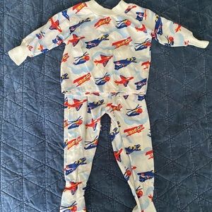 Vintage Tom ‘n Jerry Toddler Aircraft Pajamas 2T